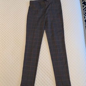 Sanctuary plaid pull on pants size S